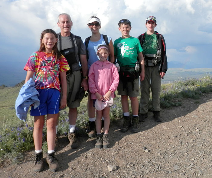 Patrick Sullivan and family